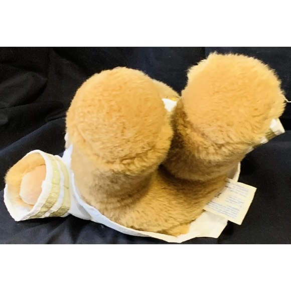 Build A Bear Workshop Brown Bear Plush White Navy Uniform Shirt Stuffed Animal - Picture 11 of 12